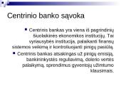 Centrinio banko vaidmuo 2 puslapis