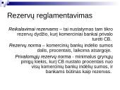 Centrinio banko vaidmuo 15 puslapis