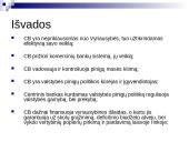 Centrinio banko vaidmuo 20 puslapis