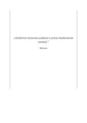 Chodžistinio komunizmo judėjimas ir partijos šiandieniniame pasaulyje