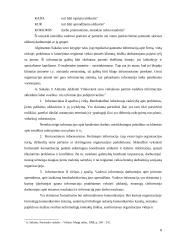 Darbuotojų informuotumo svarba ir informacijos paskleidimo metodai 8 puslapis