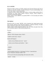 DHTML pagrindai 3 puslapis