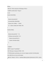 DHTML pagrindai 6 puslapis