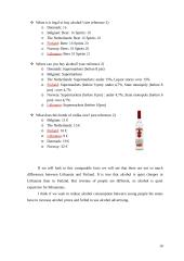Drinking habits in Lithuania and Finland 19 puslapis
