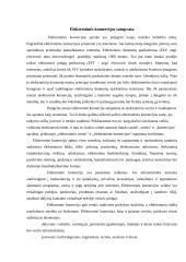 Elektroninės veiklos sandara ir modeliai 7 puslapis