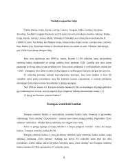 Euro zona ir jos formavimosi ypatybės 5 puslapis