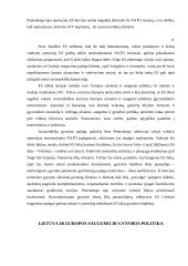 Europinės politikos pradžia ir vystymasis 9 puslapis