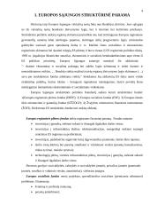 Europos Sąjungos (ES) struktūriniai fondai ir programos žemės ūkiui remti 4 puslapis