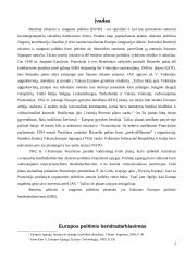Europos Sąjungos (ES) užsienio politika 2 puslapis