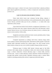 Fizinio darbo krūvio, keliant ir pernešant krovinį ergonominis tyrimas 11 puslapis