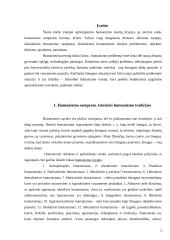 Humanizmo teorijų kryptys 2 puslapis