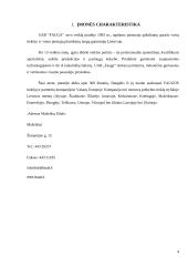 Įmonės aplinkos įvertinimas: UAB "Fauga" 4 puslapis
