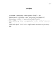 Įmonės finansų analizė: UAB "Žemaitė" 20 puslapis