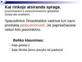 Įmonės pozicionavimo ir perpozicionavimo politika 19 puslapis