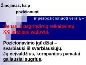 Įmonės pozicionavimo ir perpozicionavimo politika 4 puslapis
