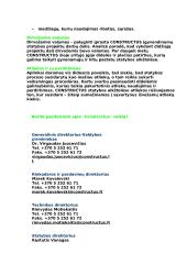 Įmonės veiklos aprašymas: UAB "Constructus" 11 puslapis