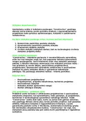 Įmonės veiklos aprašymas: UAB "Constructus" 7 puslapis