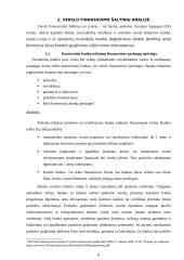Įmonių kreditavimo galimybių studijos 8 puslapis