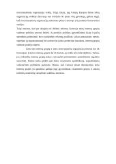 Interesų grupių vaidmuo politinėje sistemoje. Jų vieta Lietuvoje 6 puslapis