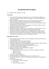Internship in hotel "Le Meridien" 4 puslapis