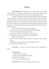 Investiciniai projektai. Rizikos identifikavimas ir analizė 2 puslapis