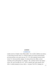 Kelionės organizavimas: Londonas 2 puslapis