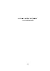 Klientų ryšių valdymas: "Transcom Worldwide"