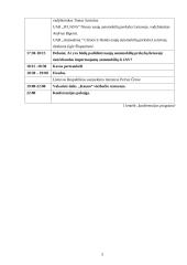 Konferencijos organizavimas: Amerikietiškų automobilių importo žala naujų automobilių prekybai Lietuvoje 4 puslapis