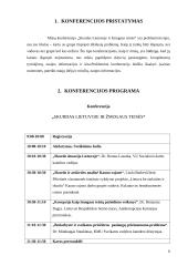 Konferencijos organizavimas: "Skurdas Lietuvoje ir žmogaus teisės" 4 puslapis