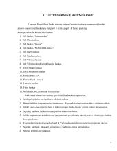 Lietuvos bankų sistema, jos kūrimasis ir raida nuo 1990 metų 5 puslapis