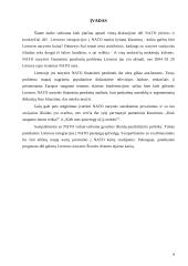 Lietuvos finansavimo ir investicijų panaudojimas Šiaurės Atlanto aljanse 4 puslapis