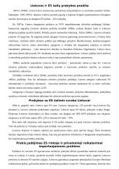 Lietuvos ir Europos Sąjungos (ES) šalių prekyba 3 puslapis