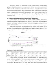 Lietuvos tarptautinės prekybos analizė 5 puslapis