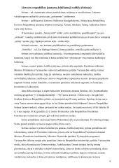 Lietuvos valstybė šiandien. Lietuvos politinė santvarka. Lietuvos valdžia 4 puslapis