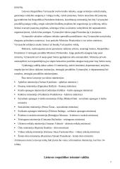 Lietuvos valstybė šiandien. Lietuvos politinė santvarka. Lietuvos valdžia 7 puslapis