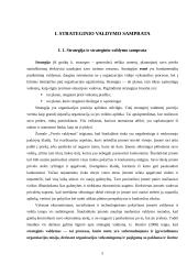 Organizacijos strateginis valdymas 5 puslapis