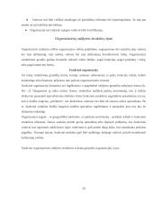 Organizavimo esmė, tikslai ir objektas 13 puslapis