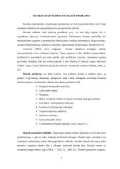 Pagrindinės šeimos socialinės problemos 4 puslapis