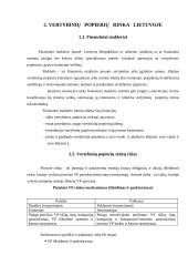Pardavimai vertybinių popierių biržose 3 puslapis