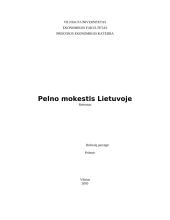 Pelno mokestis Lietuvoje