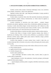 Socialinio pedagogo ir socialinio darbuotojo funkcijų panašumai ir skirtumai 3 puslapis