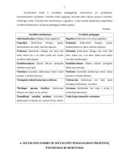 Socialinio pedagogo ir socialinio darbuotojo funkcijų panašumai ir skirtumai 7 puslapis