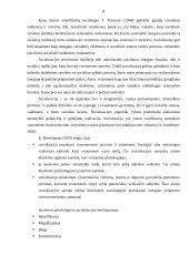 Socializacijos sąvoka, agentai bei įtakojantys faktoriai 6 puslapis