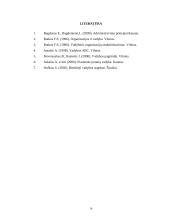 Štabinės ir matricinės valdymo struktūros 14 puslapis