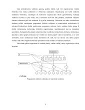 Štabinės ir matricinės valdymo struktūros 9 puslapis