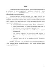 Tarptautinių organizacijų veiklos analizė 17 puslapis