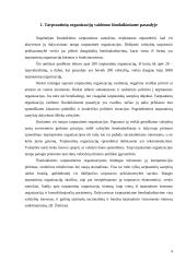 Tarptautinių organizacijų veiklos analizė 4 puslapis