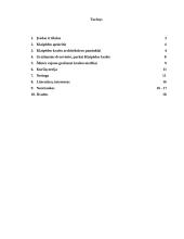 Teritorijos rekreacijos ir turizmo analizė: Klaipėdos apskritis 2 puslapis