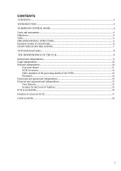 The European Central Bank independence. The case of European central bank 2 puslapis