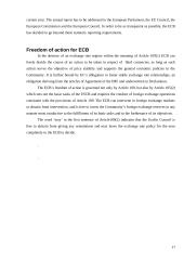 The European Central Bank independence. The case of European central bank 17 puslapis